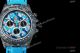 NEW! TW Factory 1-1 Rolex DIW NTPT Carbon Daytona Watch 7750 Chronograph Blue Fabric Leather Band (3)_th.jpg